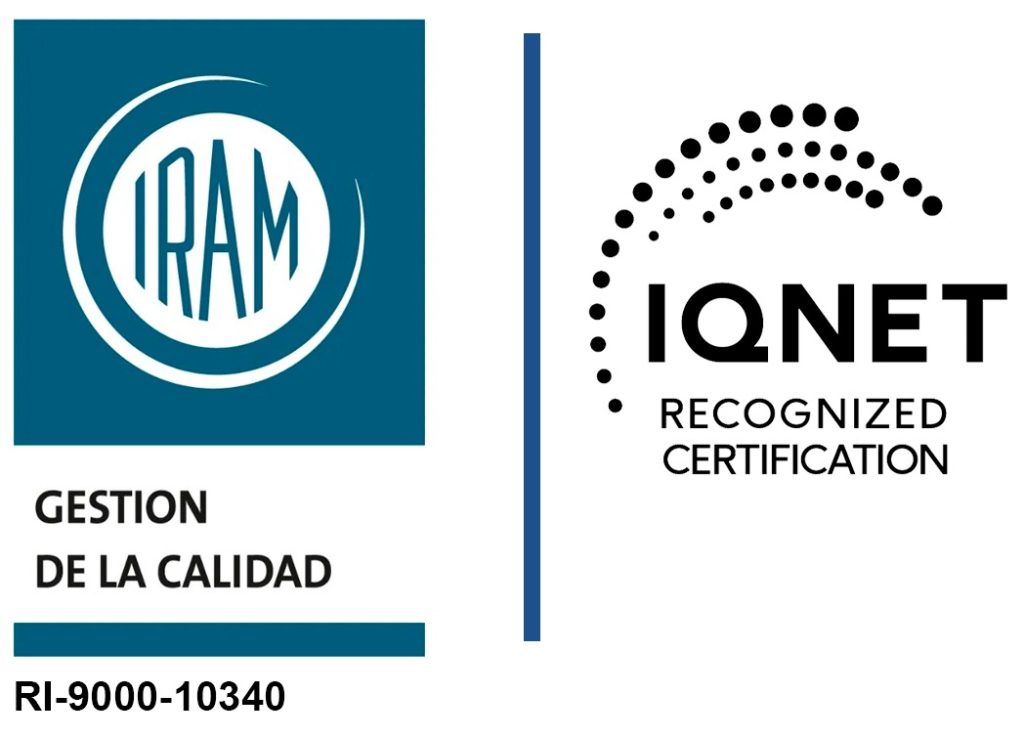 iram gestion de la calidad RI 9000 - 10340 IQNET recognized certification
